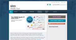 Desktop Screenshot of himssme.org